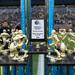 A detail of the 11-foot MVP trophy at the annual alumni flag football game before spring practice at Michigan Stadium on Saturday, April 13, 2013. Melanie Maxwell I AnnArbor.com